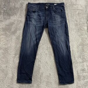 MAVI Jeans Mens Size 38x32 Jake Slim Leg Dark Wash‎ Blue Denim Mid Rise Stretch
